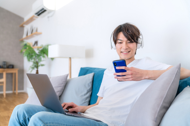 ホームルーターのメリット解説イメージ