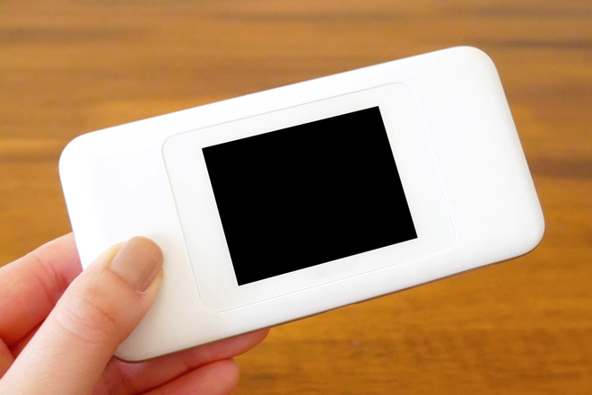 戸建て向け持ち運びができるモバイルルーター（ポケット型Wi-Fi）のイメージ